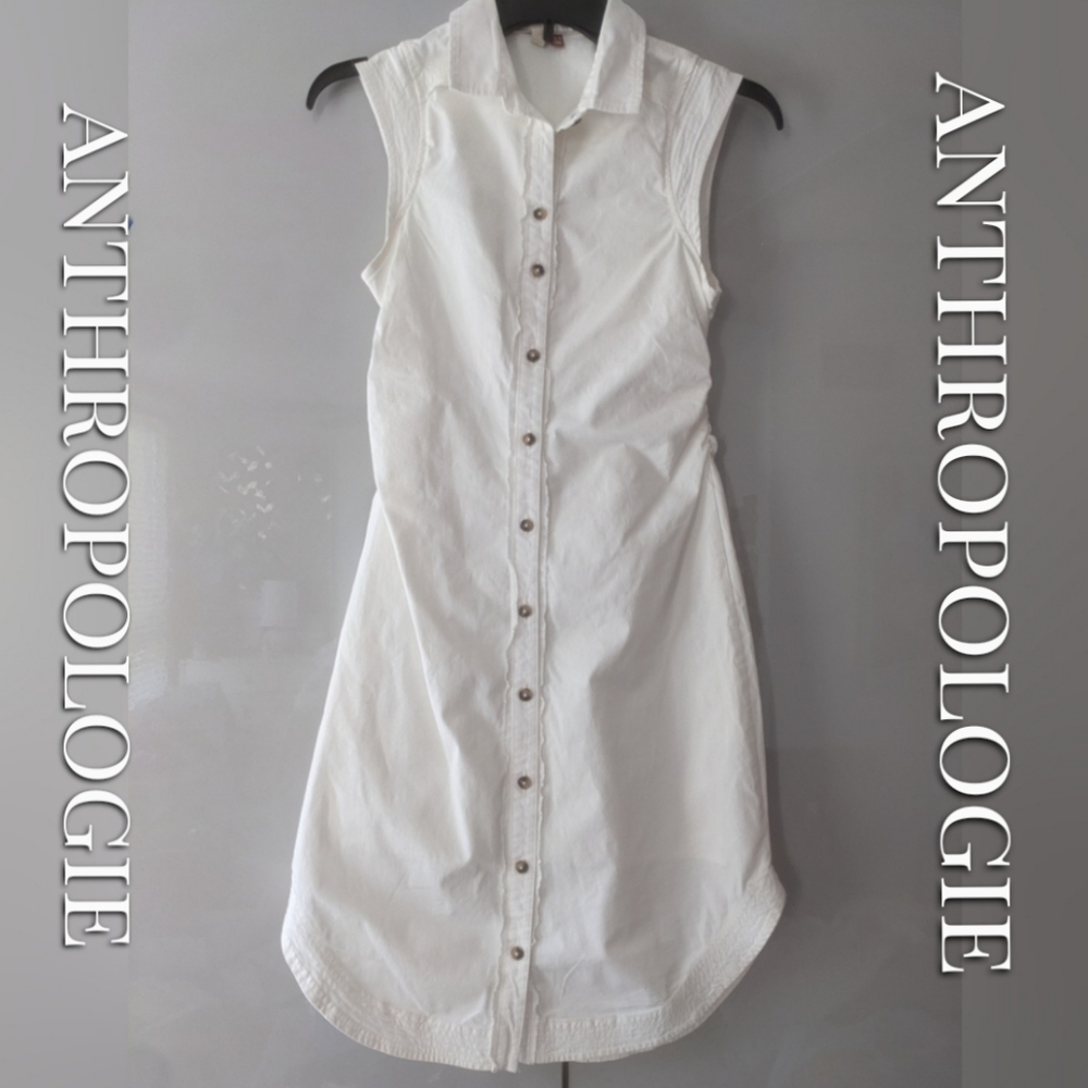 💥NWT Anthropologie Stretchy Cotton Dress
